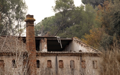 El Molí d'en Mornau sense part de la coberta | Cedida